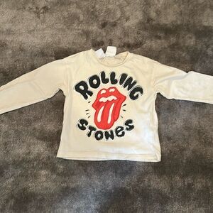 Zara long sleeve Rolling Stones shirt size 18-24M